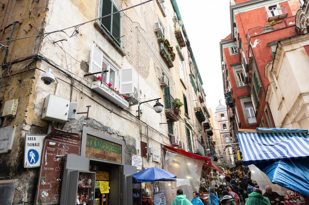 A Fenestrella E San Gregorio Armeno Apartman Nápoly Kültér fotó